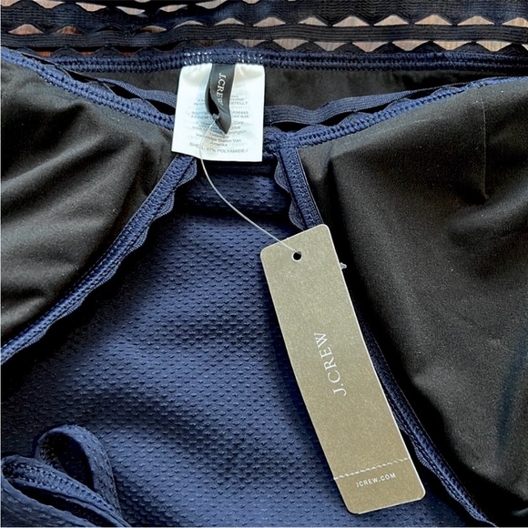 J. Crew Pique Halter One Piece - Picture 8 of 14